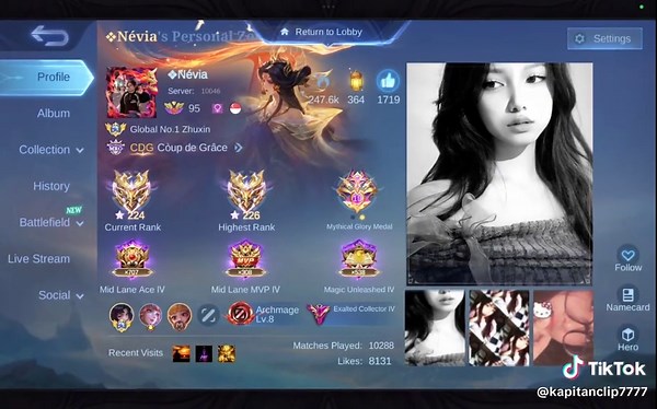 Ixia in MLBB: Gameplay and Starlight Showcase