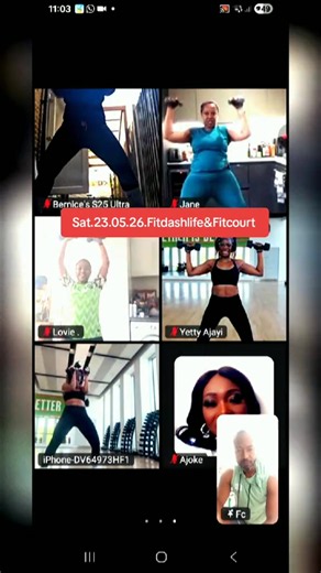 Alexander Okhawere Gen Z Fitness Coach virtual strength training program sessions are live, real-time, trainer-led, digital workouts that bring the energy and the vibe of a fitness studio to your home 💪🔥✨ The virtual strength training program focuses on functional, circuit-based exercises—using body weight, dumbbells, or resistance bands—to build total body strength. Every session is fully scalable for all fitness levels, combining live, real-time expert coaching with trainer-led accountabilit