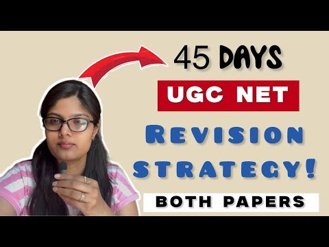 “UGC NET 2025: Last 45 Days Strategy | Must-Do Topics + Tips”|Don’t Miss This Strategy!”