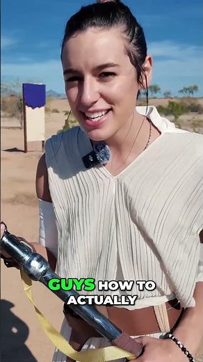 Build Rey's Staff: Easy Star Wars Prop Tutorial #shorts