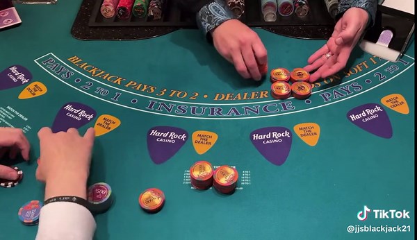 ♠️JJ’s Lucky BLACKJACK 21♠️ on TikTok