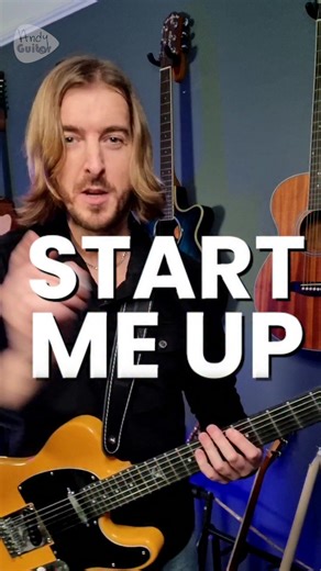 START ME UP quick tutorial - new Rolling Stones 10 day course coming next week! 👀🎸 | Andy Guitar