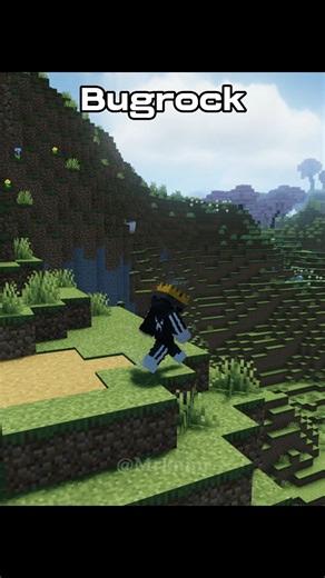 java vs bedrock 💀 #minecraft #shorts