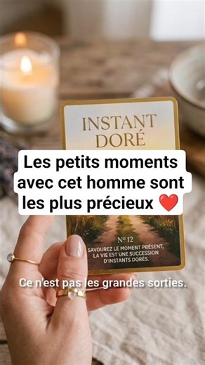 Les petits moments avec cet homme sont les plus précieux ❤️