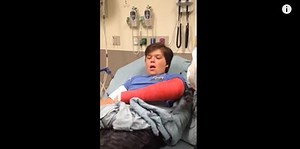 Wearing a cast has never been this exciting!