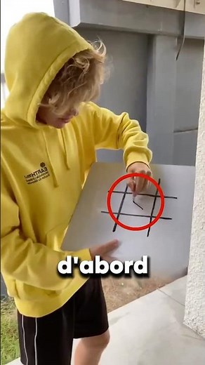 Voici comment gagner au morpion à tous les coups 😱￼