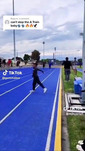 Running a Train: Hilarious Track and Field Relay Fail 😂