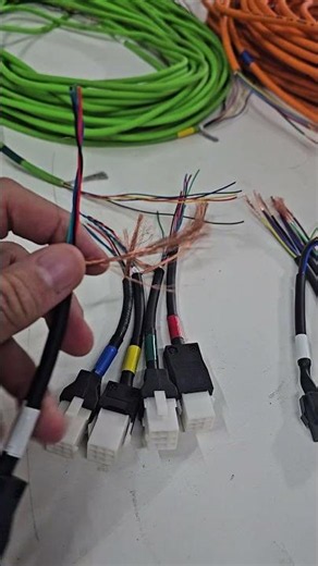 CNC ROUTER Servo Motor Cables 2x3 - REVOLUTION 5 #cnc #makeractivity #cncrouter