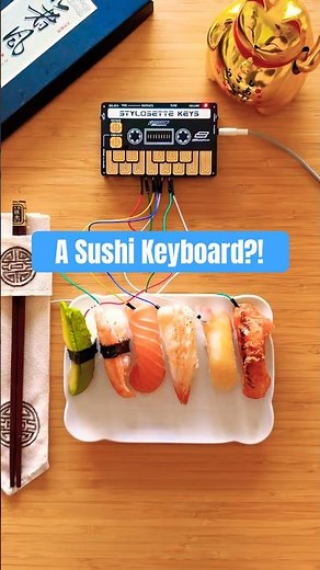 Playing ”Big in Japan” on Sushi?! | Stylophone Stylosette Demo