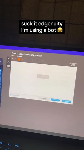 Nexus on Instagram: "nexusbot is the way to go ‍ #edgenuity #onlineschool #homeschool #edgenuitybot #edgenuityanswers"