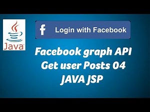 JAVA - Facebook graph API Get user Posts 04