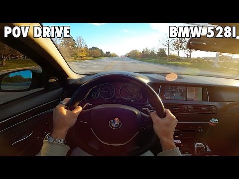 Driving the 2016 BMW 528i X-Drive | POV TEST DRIVE