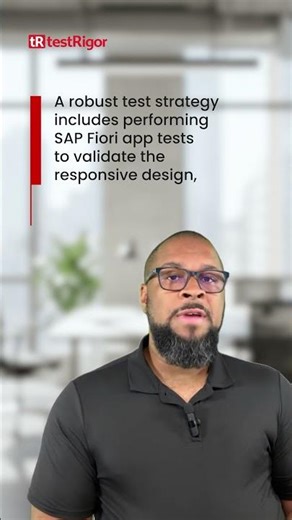 What are the key elements to consider while testing SAP Fiori applications?