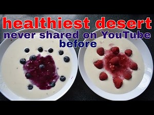 home made fresh almond milk desert [sweet desert for my mother]