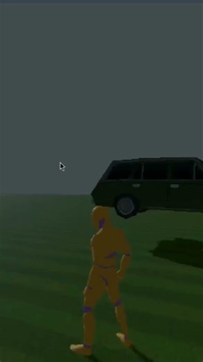 movement test | falling animation on grass