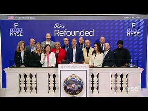 Ford (NYSE: F) Rings The Opening Bell®
