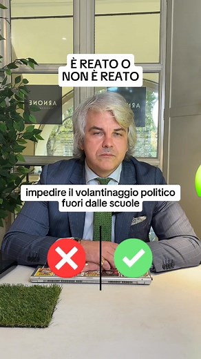 119K views · 1.3K reactions | É reato o non è reato? ⚖️類 #processo #giurisprudenza #LegalTips #avvocato #reato | Arnone Studio Legale | Facebook