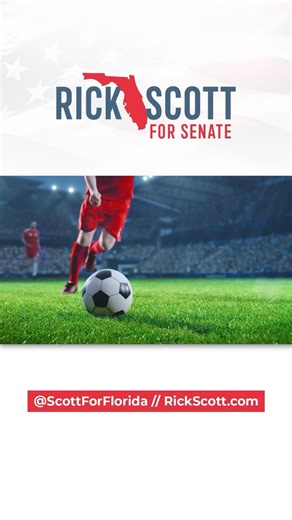 Floridians, especially those who came here fleeing socialism, know all too well what is at stake in this race. Watch my latest ad that will be airing throughout the entire @copaamerica tournament! • Los floridanos, especialmente aquellos que llegaron aquí huyendo del socialismo, saben muy bien lo que está en juego en esta contienda. ¡Mira mi último anuncio que se transmitirá durante todo el torneo @copaamerica! | Rick Scott