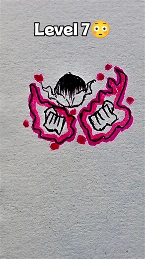 How to draw stickman in different levels ✨