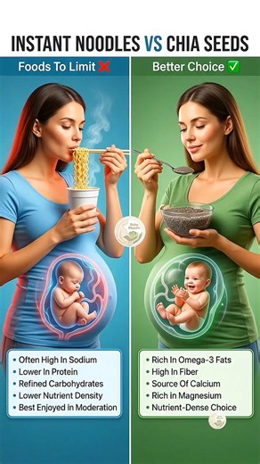 What Happens When You Eat Chia Seeds Instead Of Instant Noodles During Pregnancy?