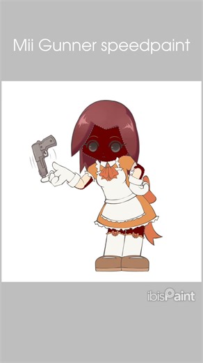 yay ily mii gunner #speedpaint #nintendo #mii #3ds