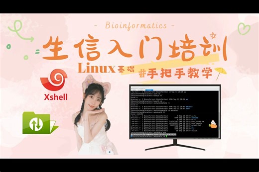 生信入门培训01| Linux基础 | Xshell使用 | Bioinformatics | 手把手教学 | 研究生学习 | Linux基础命令练习 |培训记