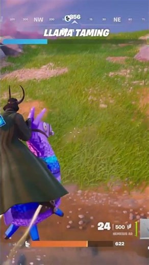 Llama Riding in Fortnite😲🔥 #fortnite #fortnitebattleroyale #fortniteclips #fortniteshorts