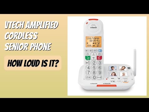 REVIEW (2026): VTech Amplified Cordless Senior Phone. Features