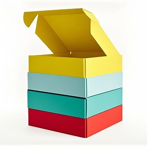 Colorful Mail Paper Mailing Boxes Packaging Large Mailing Boxes for Transportation