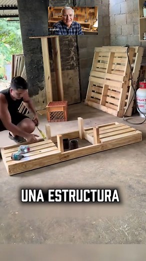 De palets viejos a un banco con mesa increíble #madera #terciada #triplay #plywood #muebles #diy #tecnica #tips #tutorial #carpinteria | Hazlo En Madera