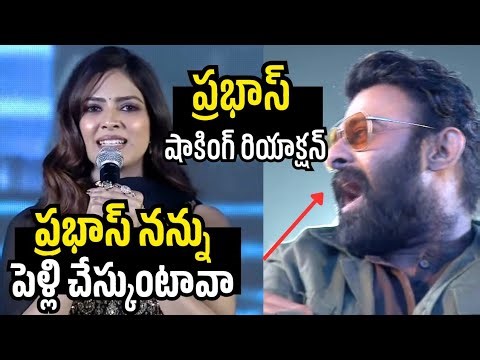 Heroine Malavika Mohanan Speech At The Rajasaab Pre Release Event | Prabhas | Nidhi Agarwal |Maruthi