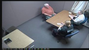 Toronto police officers interview serial killer Bruce McArthur