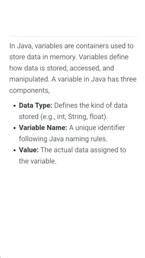 Variable in Java || #techprogram #variablein java #java #programming143