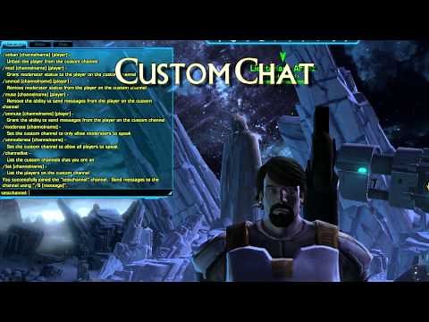 TOR Quick Tip 4 - Custom Chat Channels (SWTOR)