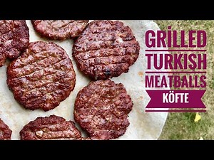 Turkish Meatballs Kofte Recipe - My Kitchen Yemek Tarifleri