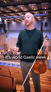 6.3K views · 142 reactions | Seachdain na Gàidhlig (World Gaelic Week) is a global celebration of Scottish Gaelic - spoken beautifully here by one of our violinists, Liam! As he says, please share your favourite Gaelic word or phrase in the comments below  #LàAbairtNaGàidhlig #SayAGaelicPhraseDay #WorldGaelicWeek #SeachdainNaGàidhlig #ScottishGaelic #Cleachdi #worldgaelicweek2025 #Gàidhlig | Royal Scottish National Orchestra | Facebook