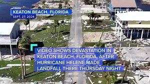 88K views · 835 reactions | Video shows devastation in Keaton Beach, Florida, after Hurricane Helene made landfall there Thursday night. A local news station says officials estimate 90% of the homes there were destroyed. MORE: https://trib.al/PXbh8LI #HurricaneHelene #Florida #Weather | NewsNation | Facebook