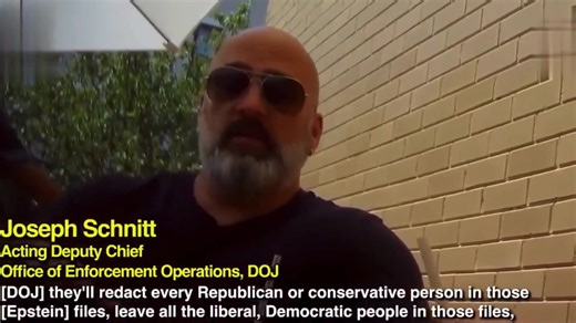DOJ Acting Deputy Chief Joseph Schnitt on the Epstein Files: “They’ll redact every Republican or conservative person in those files, leave all the liberal, Democratic people in those files” | Eric Gipson