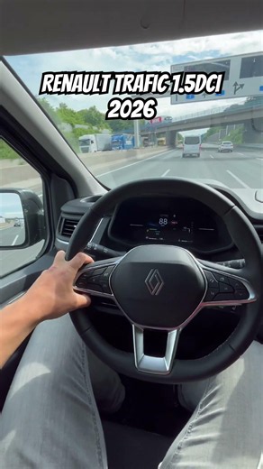 Driving the new renault trafic 2026
