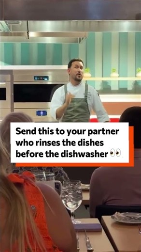 Send this to your partner who rinses the dishes before the dishwasher 👀 @niccisaint_portfolio