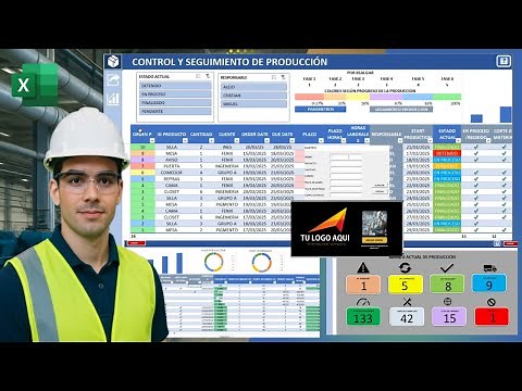 Como Controlar tu Producción en Excel ¡Optimiza tu Negocio! + Plantilla GRATIS
