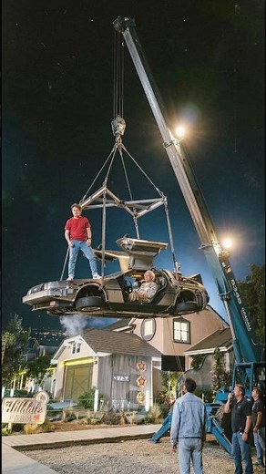How They FAKED the Flying DeLorean (NO CGI) 🤯