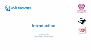 1- Introduction to modeFrontier