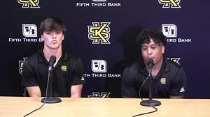 1.7K views · 52 reactions | "We just want to be better and put Kennesaw State on the map" - Markeith Montgomery Recap 2023 Media Day: bit.ly/3Dt8oRI | Kennesaw State Football | Facebook