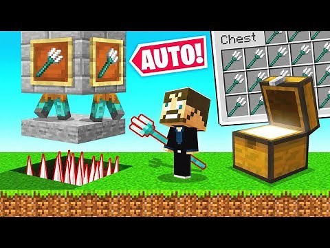 How to build a TRIDENT FARM in Minecraft!