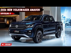 The New 2026 Volkswagen Amarok: Unleashed! Power, Performance, and Adventure.