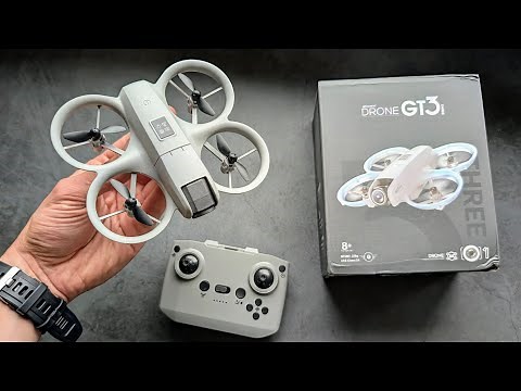Mini GT3 Drone - Unboxing , REVIEW & Flying