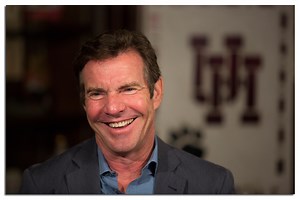 Dennis Quaid Honored at UH, Talks College, Career and Life in Houston
