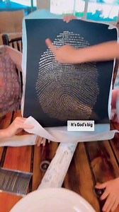 Surround your family with God's Word with GOD'S FINGERPRINT®. The perfect addition to any Christian home, GOD'S FINGERPRINT® has one verse from every book of the Bible. Experience the blessing that comes with putting Scripture on your walls 🕊 | God's fingerprints