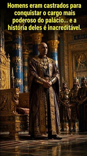 EUNUCH: Why Were Men Castrated to Serve Kings? #shorts